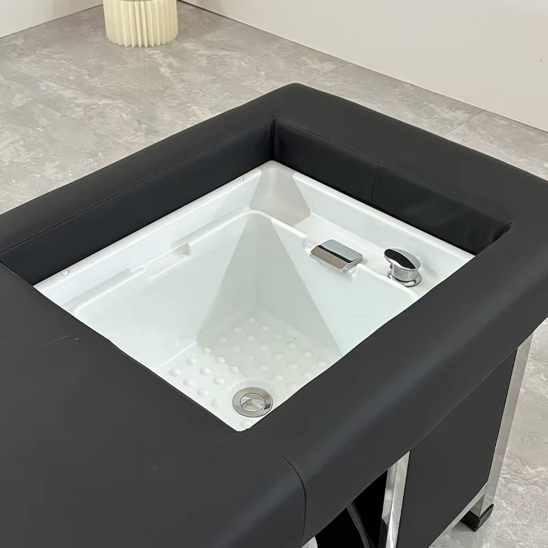 High Quality Thai Massage Shampoo Bed Head Spa Salon Furniture Foot Wash Basin Shampoo Pedicure Bed Salon Furniture