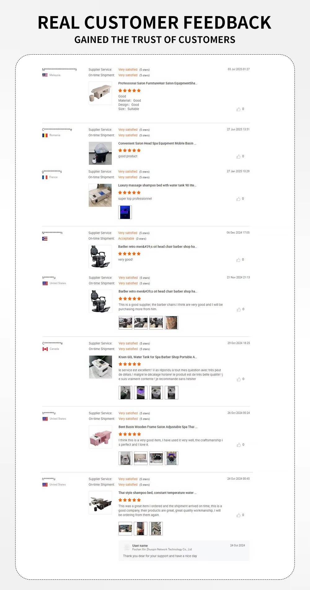 Hair Salon Furniture Thai Massage Shampoo Bed Stainless Steel Frame Beauty Salon Salon Center Head Spa Bed