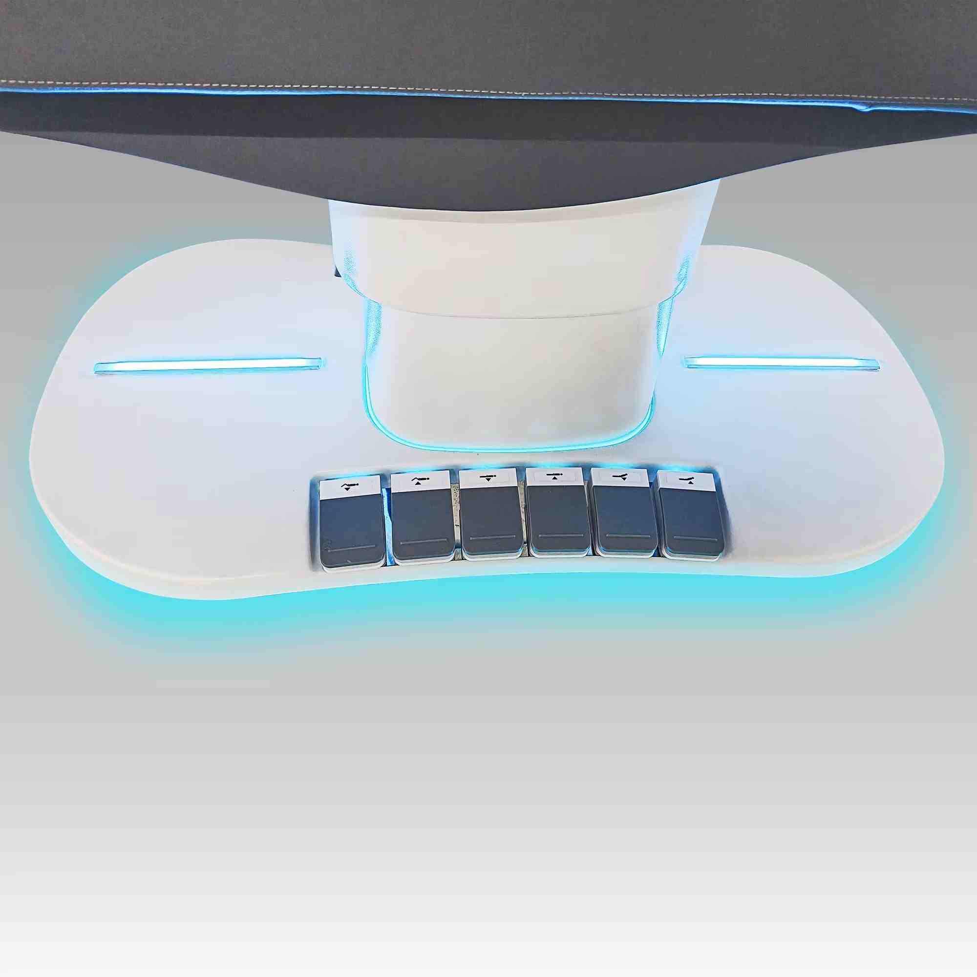 Economy Electric Spa Treatment Bed 3 Motors Hydraulic Lift Beauty Massage Table Electric Recliner Chair Facial Salon Furniture