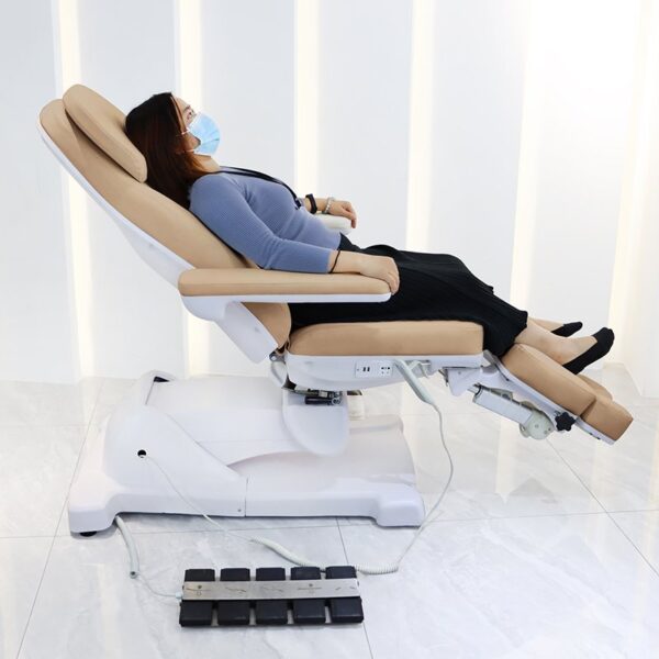 Electric Podiatry Chair 5 Motor Foot Care Chair Pedicure Chair Adjusta... - Medical Treatment Bed | Nova Spa Equipment