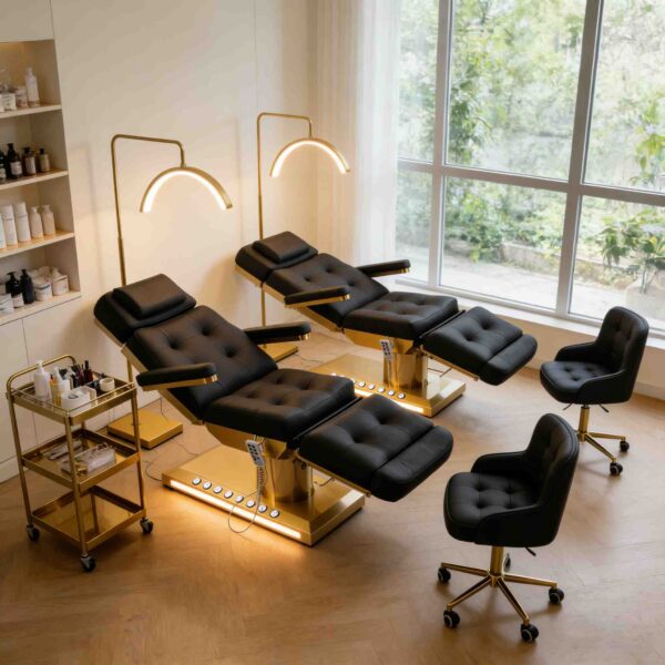 Lash Chair Nail Spa Chair Adjustable Ergonomic Salon Chair for Beauty Salons and Spas H... - Lash & Nail Bed | Nova Spa Eq...