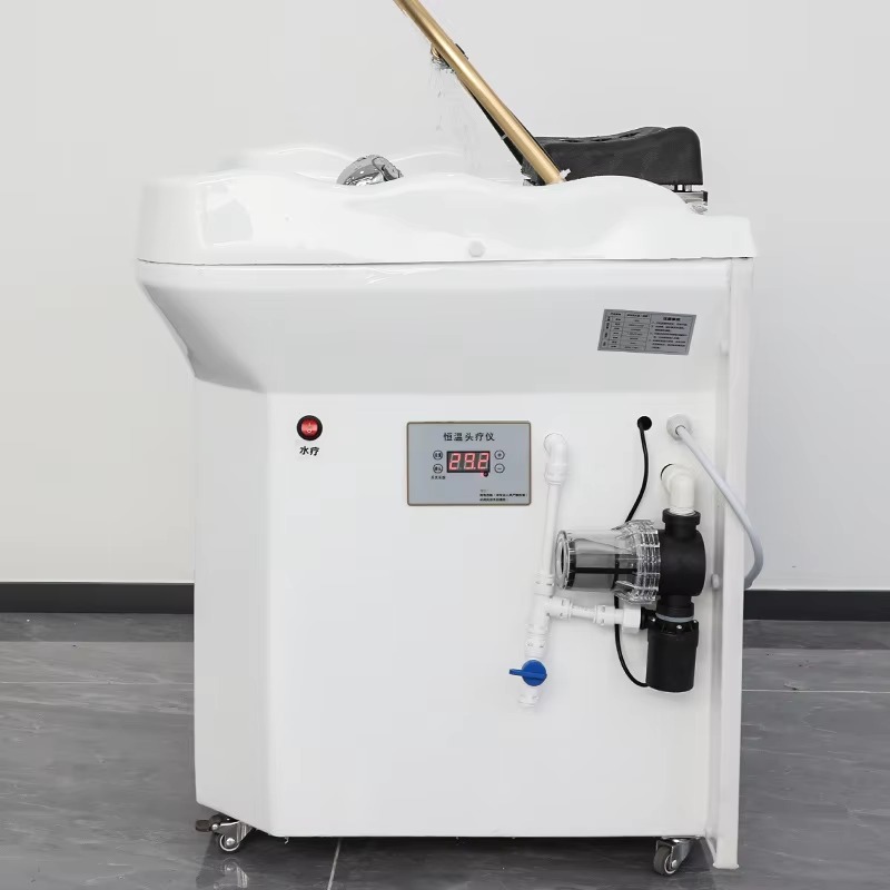 Japanese Head Spa Bowl Portable Deep Shampoo Basin Salon Hair Wash Sink with Water tank