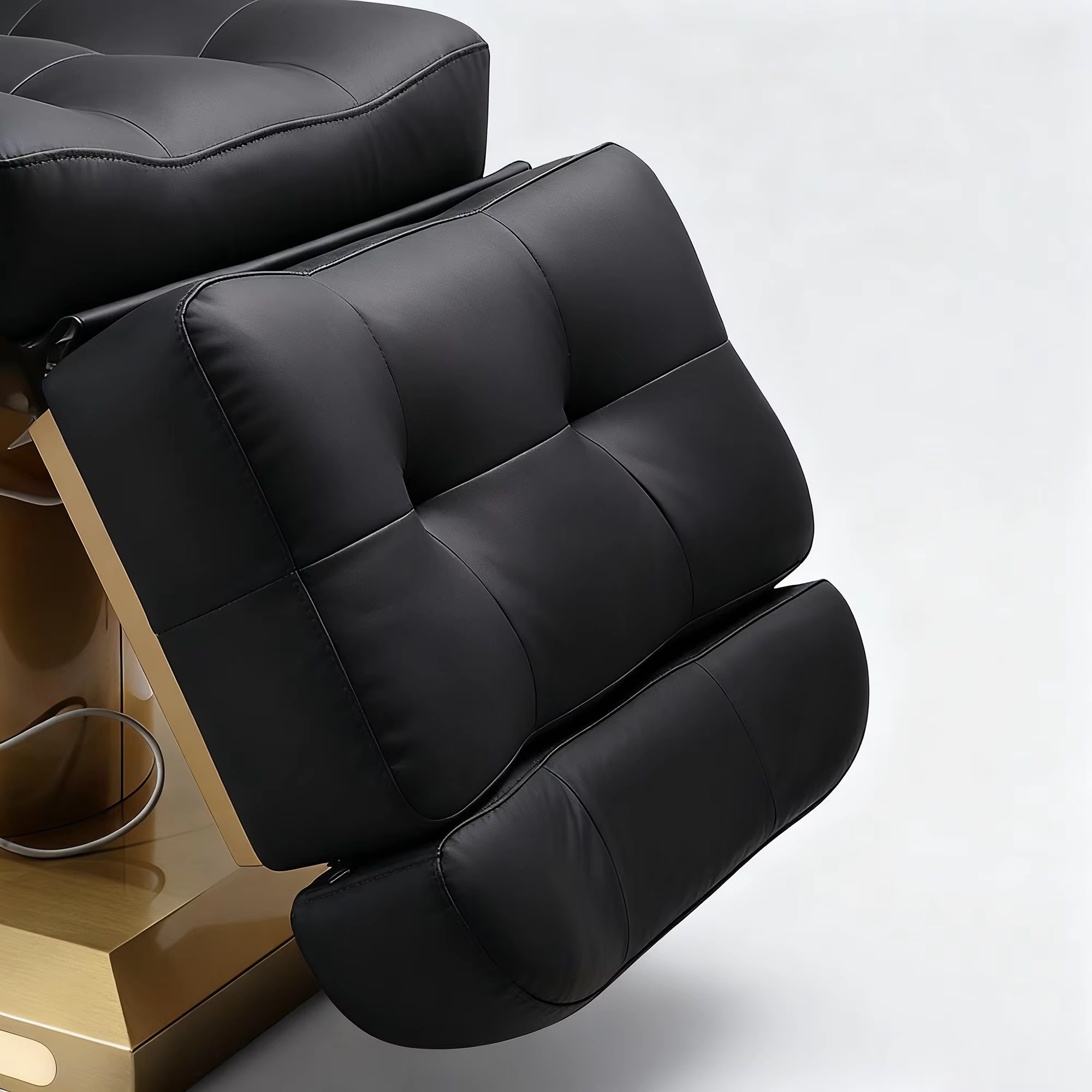 Luxury Black Electric Beauty Bed Facial Massage Bed Salon Spa Lash Bed