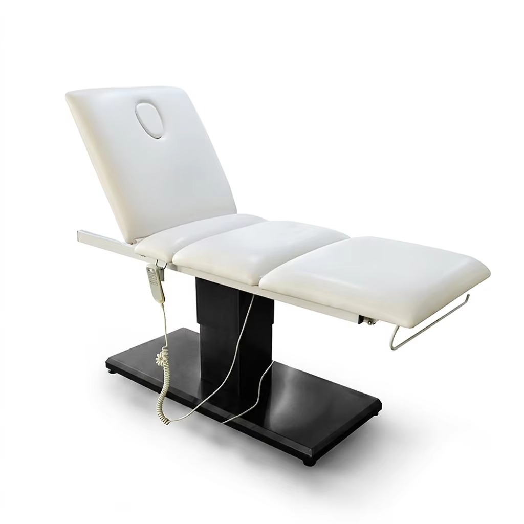 Multi Function Heated Adjustable Spa Facial Salon Treatment Table Electric Beauty Bed Electric Massage Bed