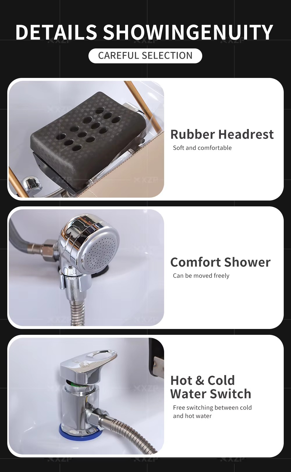 Factory Wholesale Salon Furniture Japanese Head Spa Bed Massage Table Head Care Shampoo Table Bed