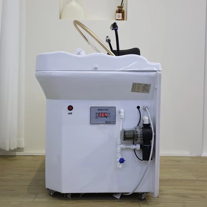 Japanese Head Spa Bowl Portable Deep Shampoo Basin Salon Hair Wash Sink with Water tank