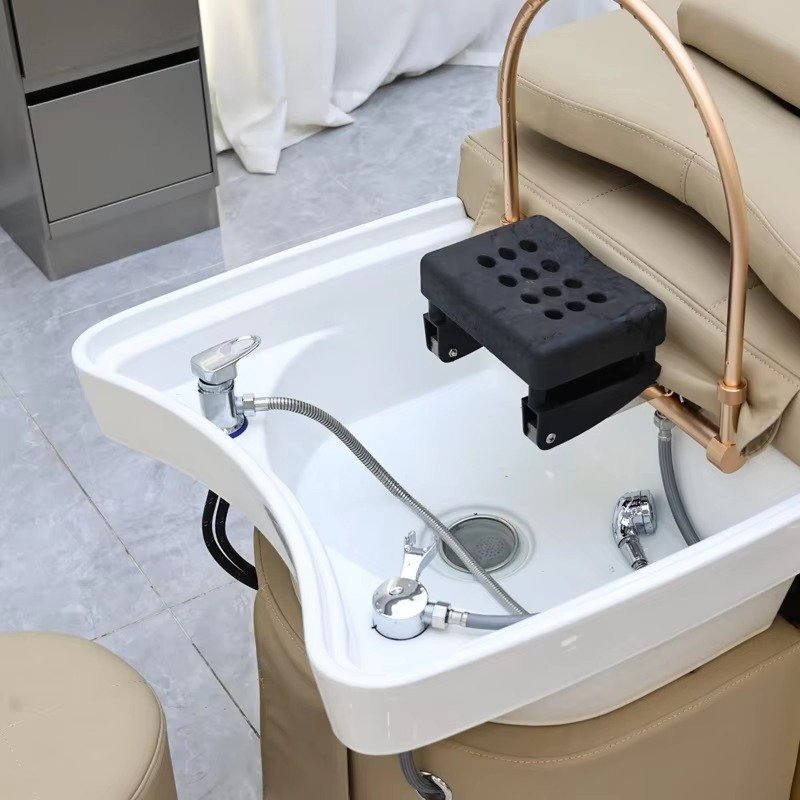 Professional Modern Thai Shampoo Bed Salon Furniture Head Spa Washing Basin With Water Circulation Hair Salon Furniture