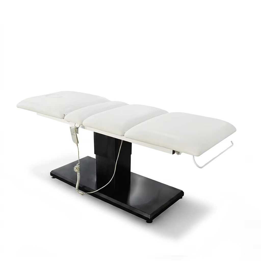 Multi Function Heated Adjustable Spa Facial Salon Treatment Table Electric Beauty Bed Electric Massage Bed