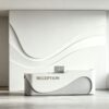 Luxury hotel reception counter desk for lobby front desk