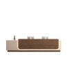 主图-5 Modern baked paint reception desk for salon front counter