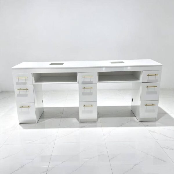 2-station-mdf-manicure-desk-with-vacuum-marble-top-drawers-02 2-station MDF manicure desk with vacuum, marble top and drawers, custom size salon station