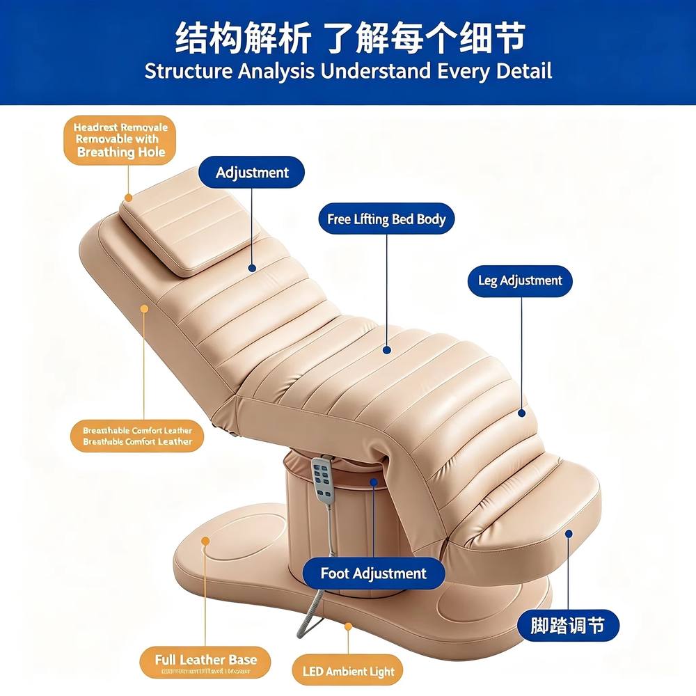 3-motors-electric-beauty-facial-bed-height-adjustable-recl-02 3-motors-electric-beauty-facial-bed-height-adjustable-recl-02