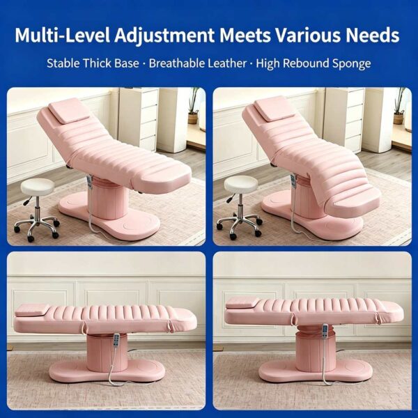 3-motors-electric-beauty-facial-bed-height-adjustable-recl-07