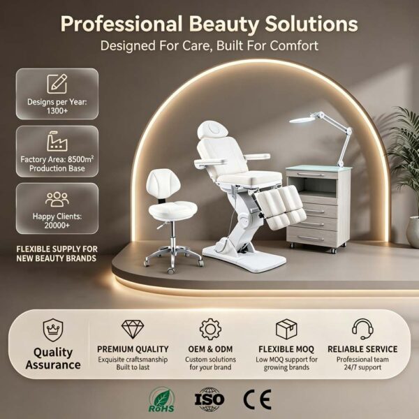 electric-foot-care-chair-medical-treatment-bed-adjustable-07