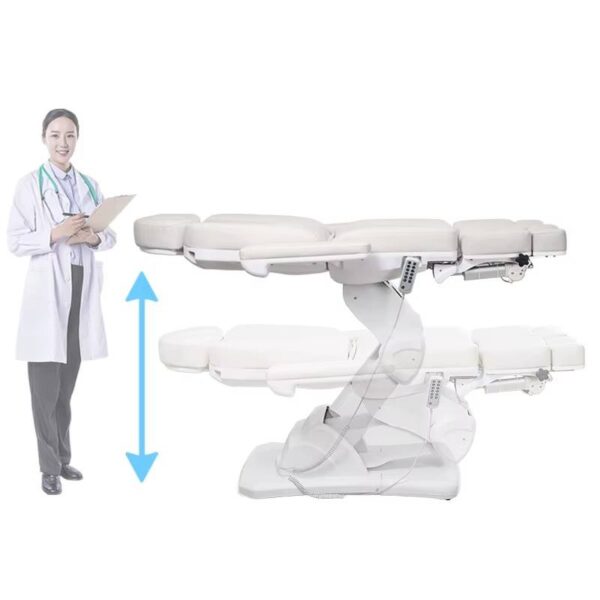electric-foot-care-chair-medical-treatment-bed-adjustable-09