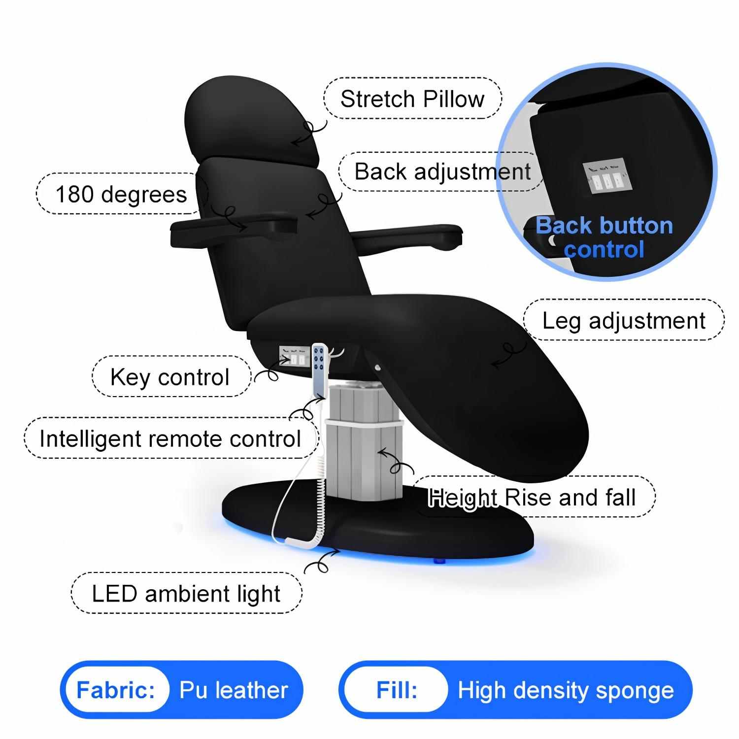 electric-spa-facial-bed-with-adjustable-lifting-3-motors-m-09 electric-spa-facial-bed-with-adjustable-lifting-3-motors-m-09