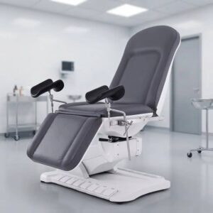 Modern 4 Motors Electric Gynecology Physiotherapy Chair Postpartum Women Multi-functional Adjustable PU Leather Treatment Bed
