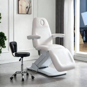 Modern White Comfortable Electric Beauty Bed for Dental
