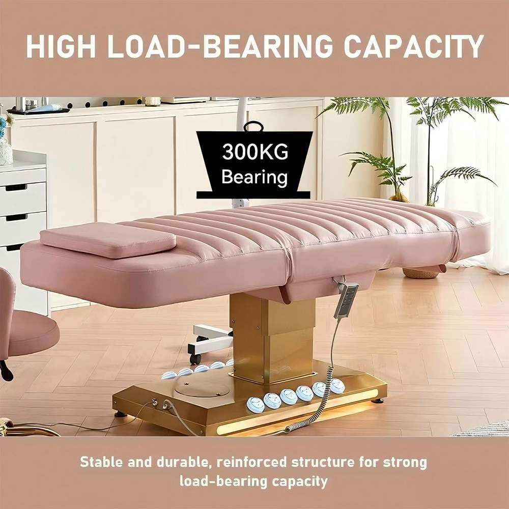 pink-gold-electric-facial-spa-bed-3-motor-reclining-beauty-06 pink-gold-electric-facial-spa-bed-3-motor-reclining-beauty-06