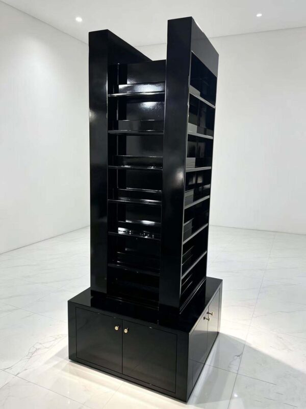 360-glossy-black-4-sided-nail-polish-display-cabinet-with-02 360-glossy-black-4-sided-nail-polish-display-cabinet-with-02