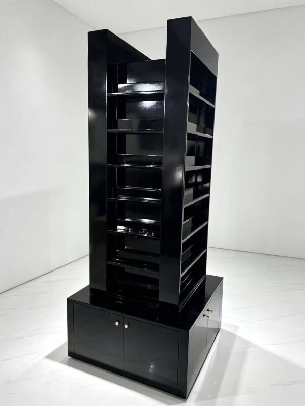 360-glossy-black-4-sided-nail-polish-display-cabinet-with-03 360-glossy-black-4-sided-nail-polish-display-cabinet-with-03
