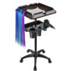 adjustable-salon-trolley-with-retractable-tray-aluminum-tr-01