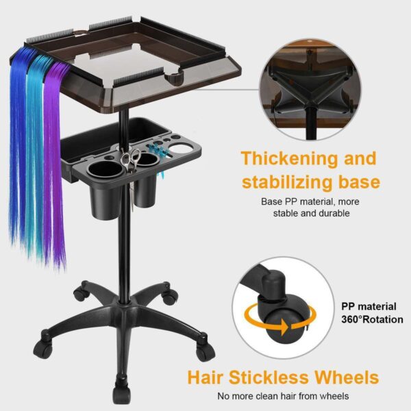 adjustable-salon-trolley-with-retractable-tray-aluminum-tr-02