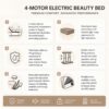 four-motor-electric-pvc-massage-table-adjustable-lifting-p-04 four-motor-electric-pvc-massage-table-adjustable-lifting-p-04