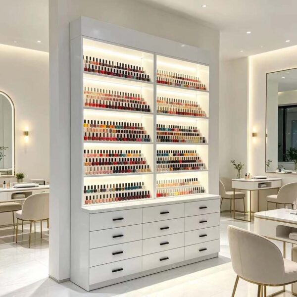 large-capacity-nail-polish-display-rack-with-led-strip-spo-06 large-capacity-nail-polish-display-rack-with-led-strip-spo-06