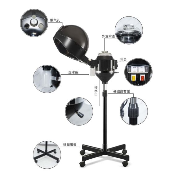 manufacturer-wholesale-mobile-vertical-hair-steamer-hair-t-10