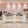 modern-multi-station-manicure-desk-with-marble-top-drawers-03 modern-multi-station-manicure-desk-with-marble-top-drawers-03