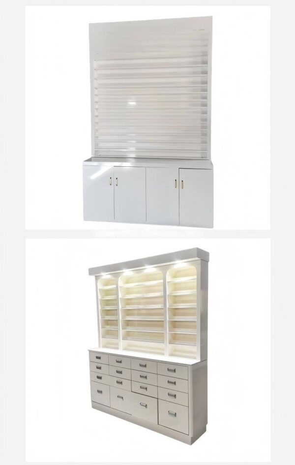 modern-white-gold-nail-polish-display-cabinet-with-storage-08 modern-white-gold-nail-polish-display-cabinet-with-storage-08