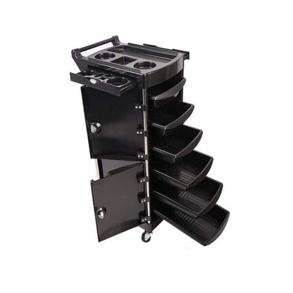 multifunctional-6-tier-pp-plastic-salon-trolley-with-locka-05