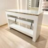 high-gloss-white-nail-dryer-station-gold-trim-double-layer-01 high-gloss-white-nail-dryer-station-gold-trim-double-layer-01