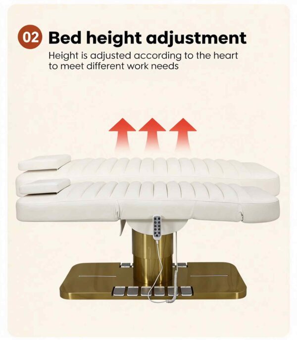 luxury-3-motors-electric-beauty-bed-white-gold-base-eyelas-15 luxury-3-motors-electric-beauty-bed-white-gold-base-eyelas-15